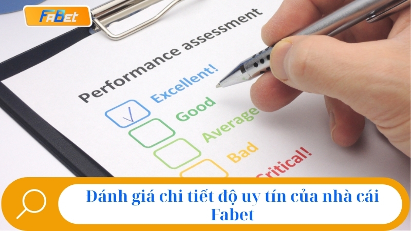 Fabet Có Uy Tín Không? Đánh Giá Sự Thật Nhà Cái Fabet 2 Đánh giá chi tiết độ uy tín của nhà cái Fabet